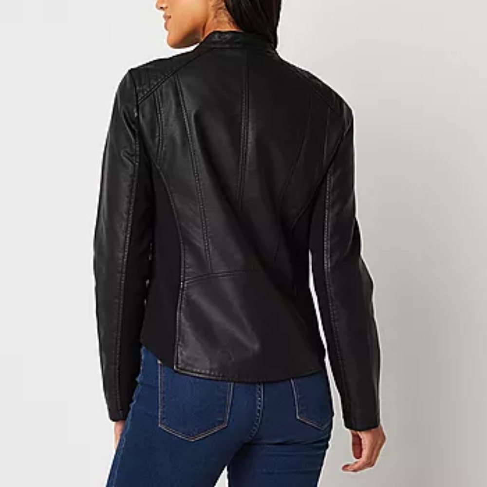Black leather jacket - Picture 5 of 13